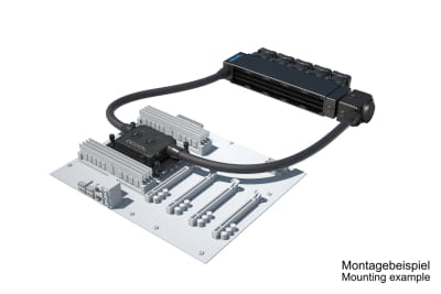 SVK Alphacool ES 1U - 5 x 40 / XPX Pro 1U / Eisstation 40 DC-LT 3600rpm SVK Alphacool ES 1U - 5 x 40 / XPX Pro 1U / Eisstation 40 DC-LT 3600rpm