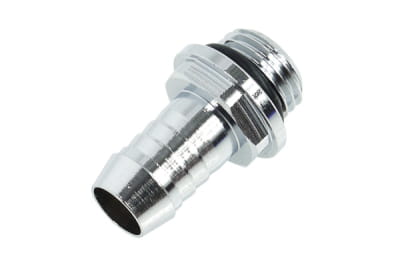 ANT Alphacool HF 10mm (3/8") Schlauchanschluss G1/4 mit O-Ring "FatBoy" - Chrome ANT Alphacool HF 10mm (3/8") Schlauchanschluss G1/4 mit O-Ring "FatBoy" - Chrome