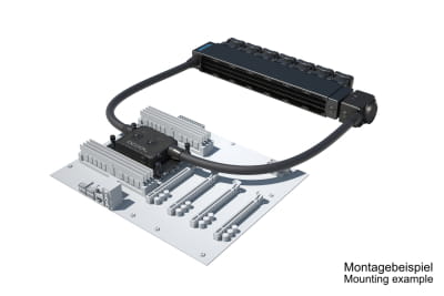 SVK Alphacool ES 1U - 7 x 40 / XPX Pro 1U / Eisstation 40 DC-LT 3600rpm SVK Alphacool ES 1U - 7 x 40 / XPX Pro 1U / Eisstation 40 DC-LT 3600rpm
